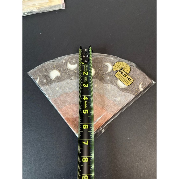 Nareg International Rice Paper Napkins Moon Phases Stars Space Tissue 15 Ct. - Picture 3 of 4